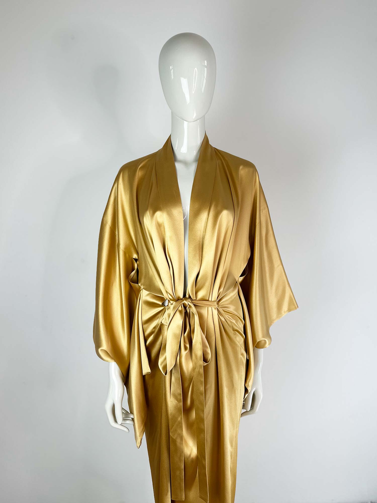 KIMONO DRESS GOLD