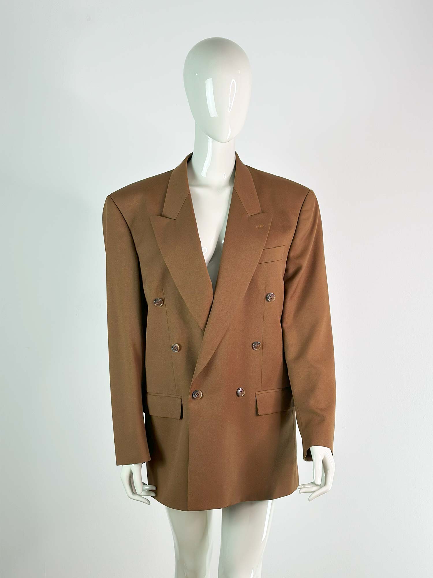 OVERSIZED BLAZER  BRAUN