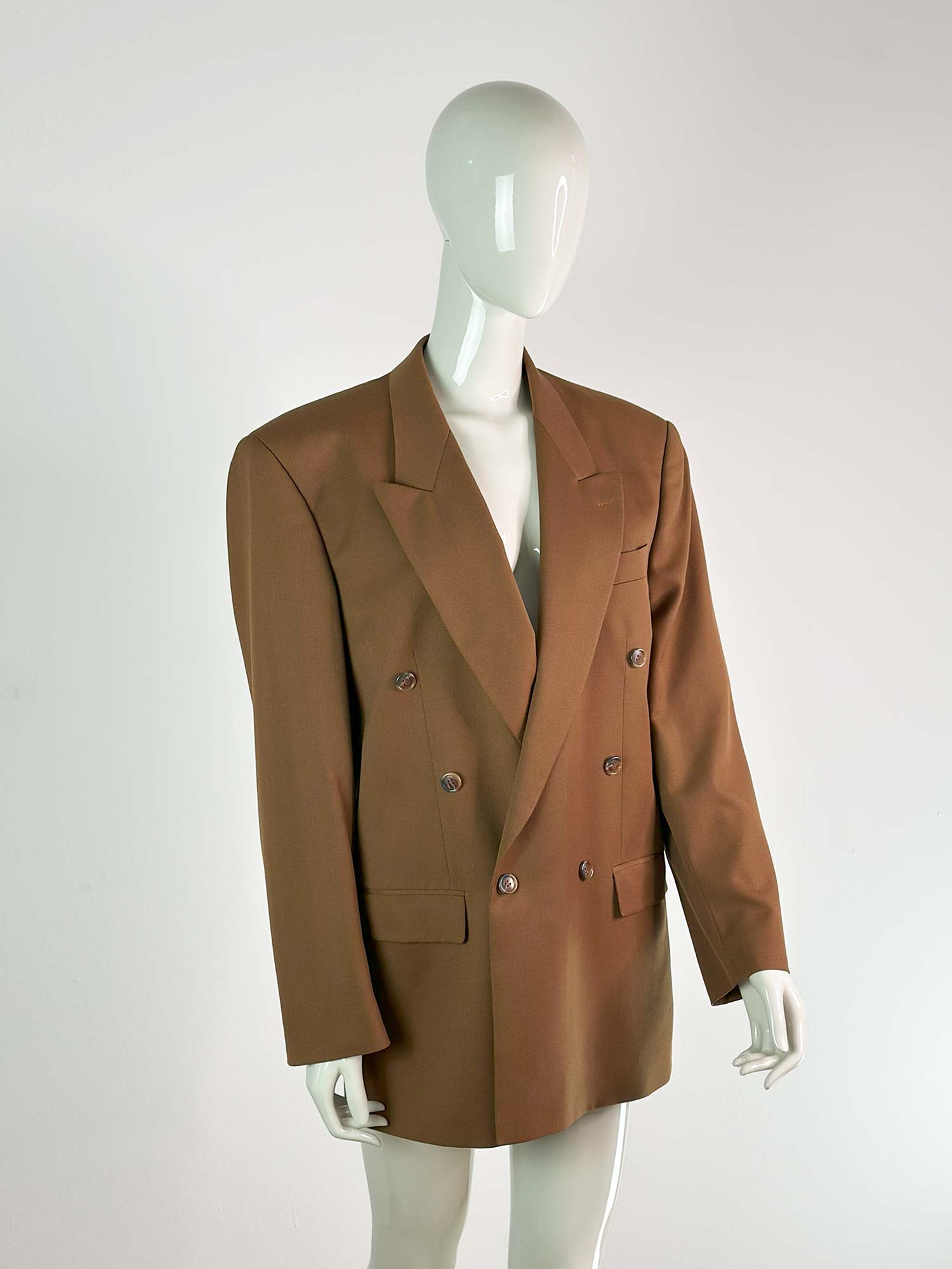 OVERSIZED BLAZER  BRAUN