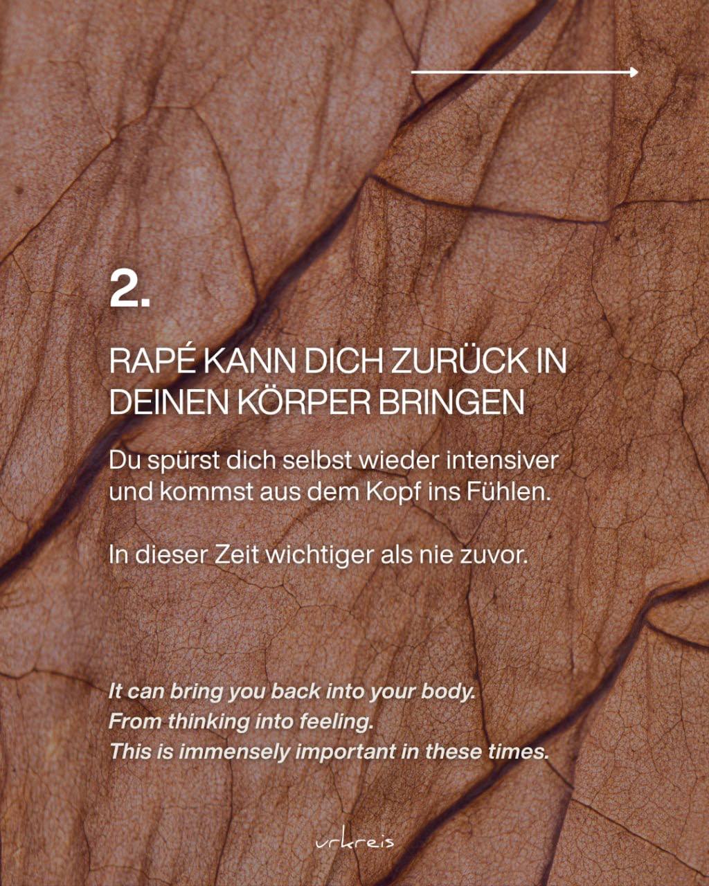 RAPÉ & SACRED SOUNDS  21./22.08.2026