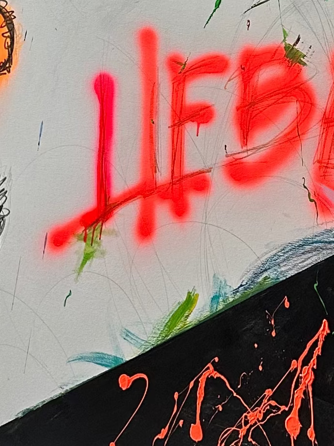 LOVE (160cm x 120cm)